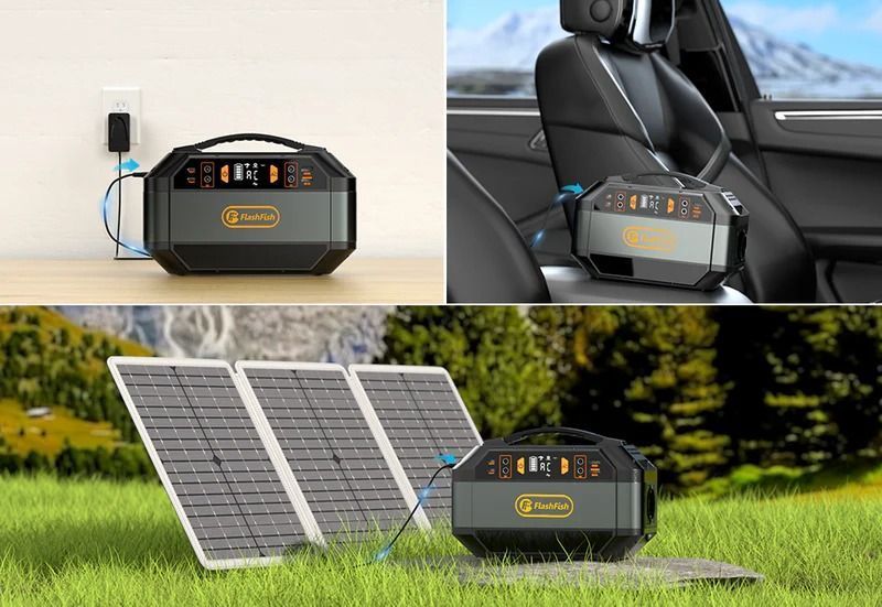 Зарядна станція Flashfish P56 / 330 W / 288 Wh / Li-ion EU FFP56 фото Зарядна станція Flashfish P56 / 330 W / 288 Wh / Li-ion EU FFP56 фото