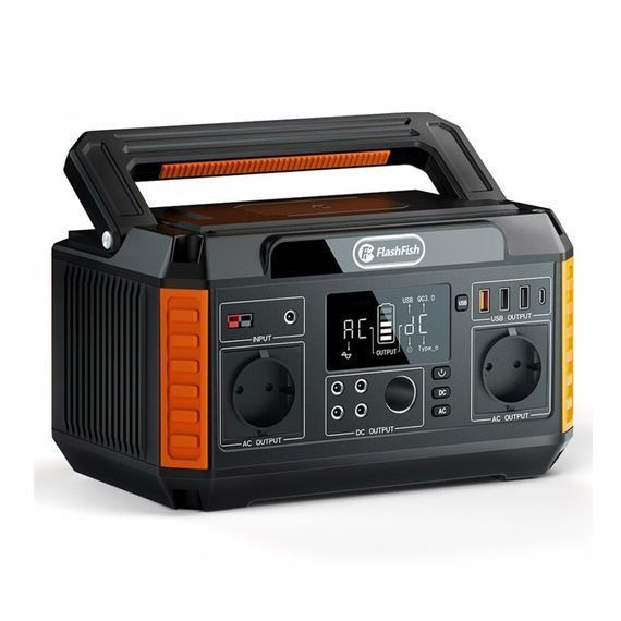 Зарядна станція Flashfish P60 / 560 W / 520 Wh / Li-ion FFP60 фото Зарядна станція Flashfish P60 / 560 W / 520 Wh / Li-ion FFP60 фото