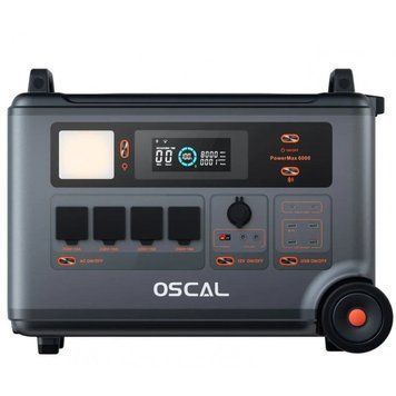 Зарядна станція Oscal PowerMax 6000W 3600Wh LiFePO4 UPS OPM6000 фото