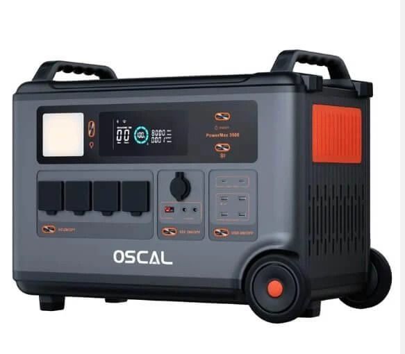 Зарядна станція Oscal PowerMax 6000W 3600Wh LiFePO4 UPS OPM6000 фото Зарядна станція Oscal PowerMax 6000W 3600Wh LiFePO4 UPS OPM6000 фото