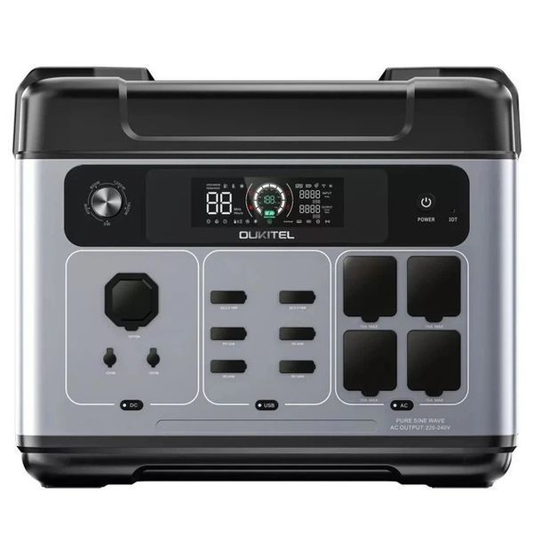 Зарядна станція Oukitel P2000E Plus 2400W 2048Wh LiFePO4 UPS P2000E2048Wh фото Зарядна станція Oukitel P2000E Plus 2400W 2048Wh LiFePO4 UPS P2000E2048Wh фото