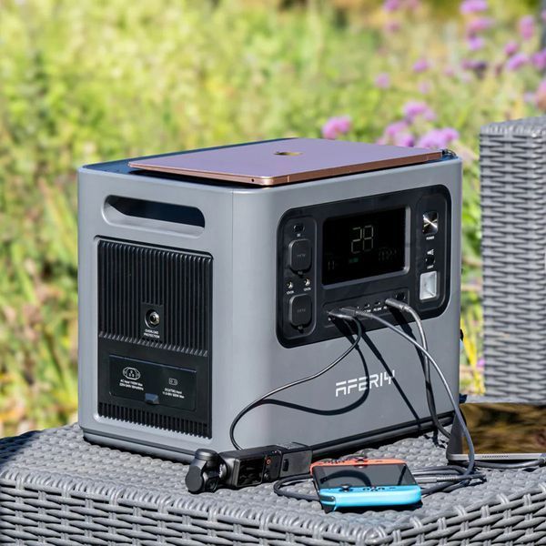 Зарядна станція Aferiy AF-P210 2400W 2048Wh LiFePO4 UPS, ДБЖ, Wi-fi AF-P210 фото